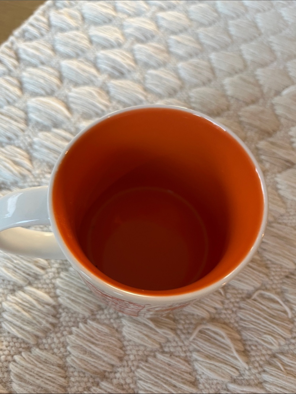 NWOT Starbucks Arizona Grand Canyon Mug - Orange and White - Picture 4 of 5
